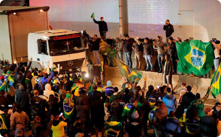 Protesty proti volebním podvodům v Brazílii pokračují