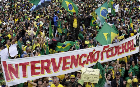 Ulice v Brazílii lemují desetitisíce lidí