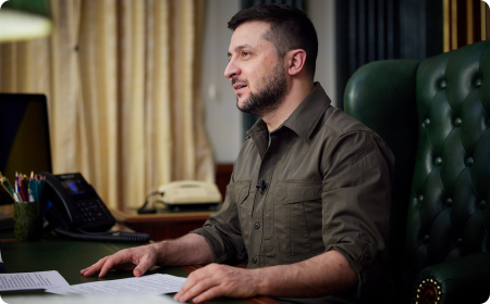 Zelenskyj chce bojeschopné muže zpět na Ukrajinu