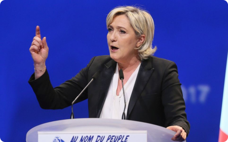 Marine Le Pen označila migrační pakt EU za smlouvu s ďáblem