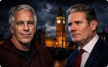 Keir Starmer a Jeffrey Epstein v kontextu politického skandálu spojeného s jmenováním britského velvyslance v USA