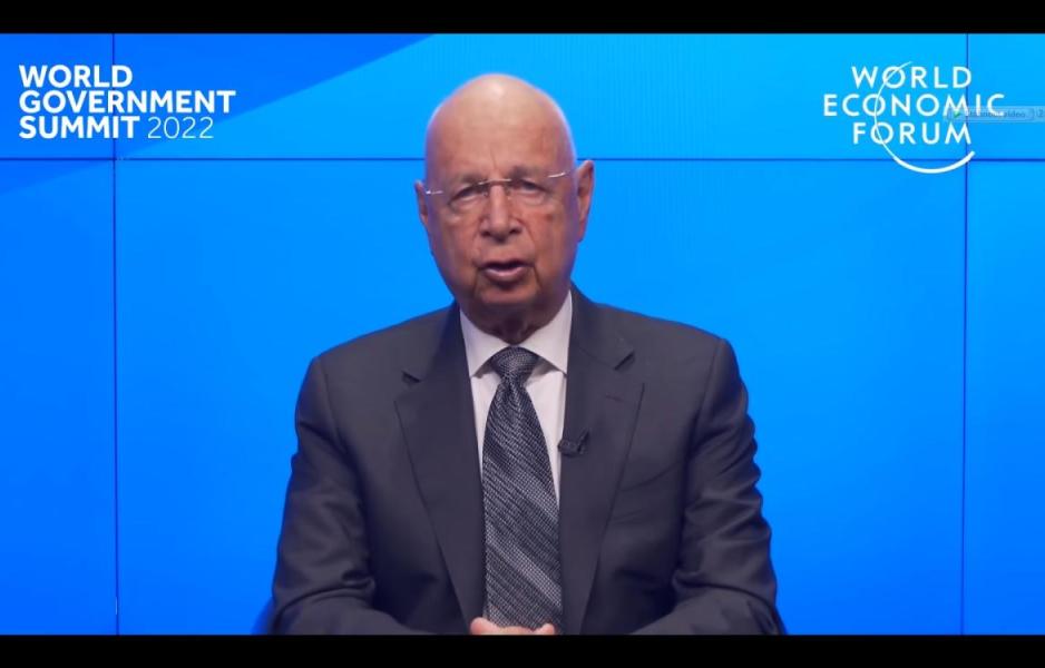 Klaus Schwab na World Government Summit 2022