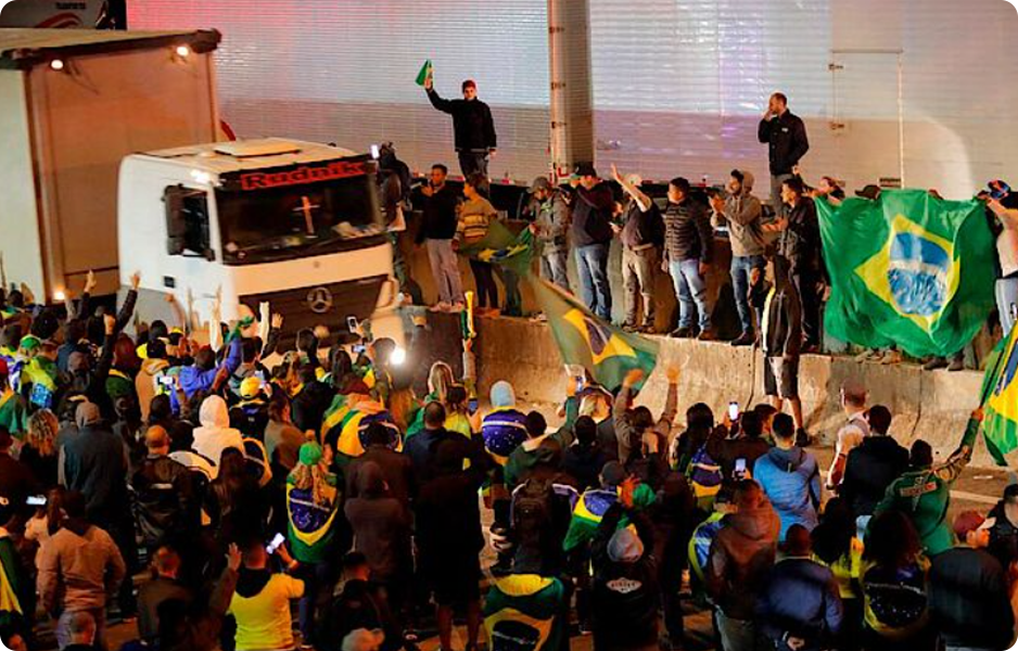 Protesty proti volebním podvodům v Brazílii pokračují