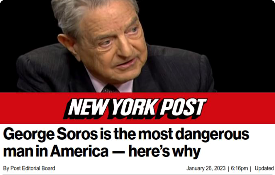 George Soros je nejnebezpečnější muž Ameriky