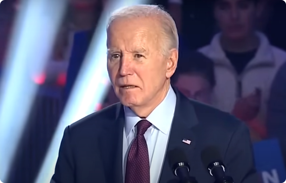 Prezident USA Joe Biden v Las Vegas