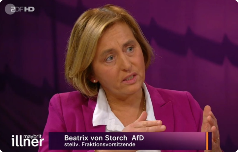 Beatrix von Storchová proti ideologické přesile