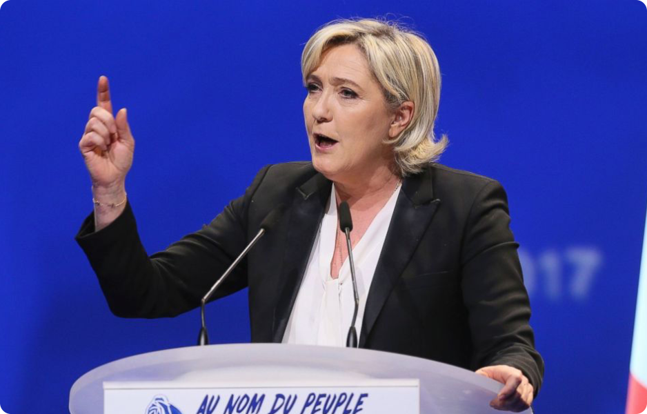 Marine Le Pen označila migrační pakt EU za smlouvu s ďáblem