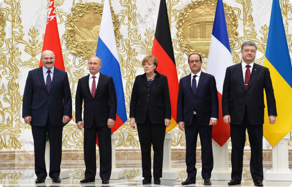 Minské dohody byly sérií mezinárodních dohod, které se snažily ukončit válku na Donbasu