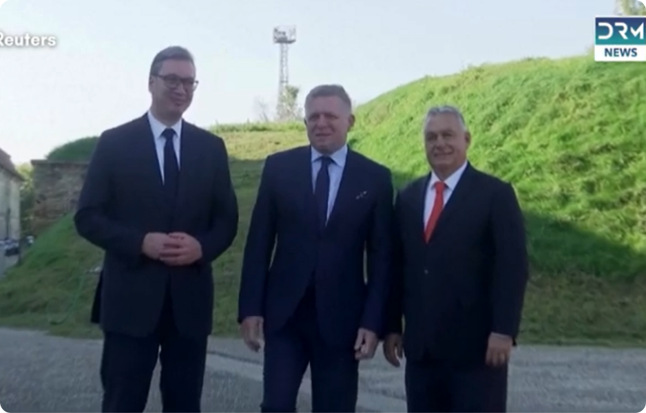 Setkání premiérů Slovenska a Maďarska se srbským prezidentem ohledně nelegální migrace