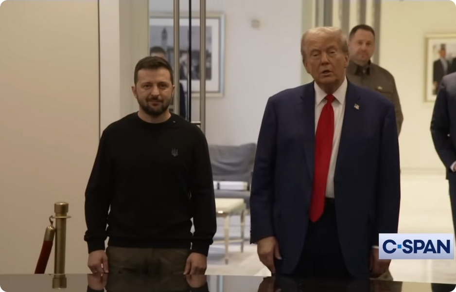 Prezident Ukrajiny Volodymyr Zelenskyj se nedávno setkal s Donaldem Trumpem