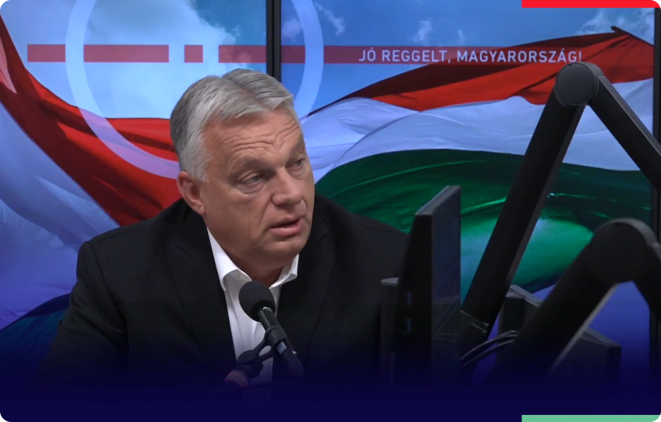 Viktor Orbán oznamuje, že chce v Maďarsku klasifikovat Antifu jako teroristickou organizaci