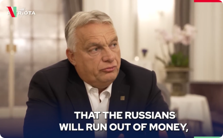 Viktor Orbán na summitu Evropské politické komunity v Kodani vystupuje proti válečným návrhům EU
